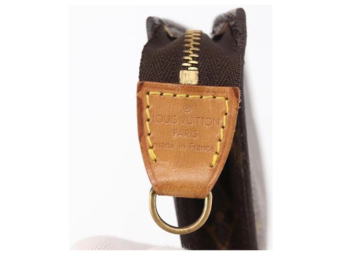 LOUIS VUITTON Monogram Bucket PM Accessory Pouch LV Auth 154881 - view 8