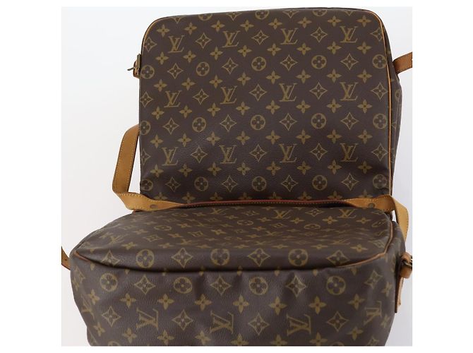 LOUIS VUITTON Borsa a Spalla Monogram Saumur 35 M42254 LV Auth 148638 Monogramma - vista 19