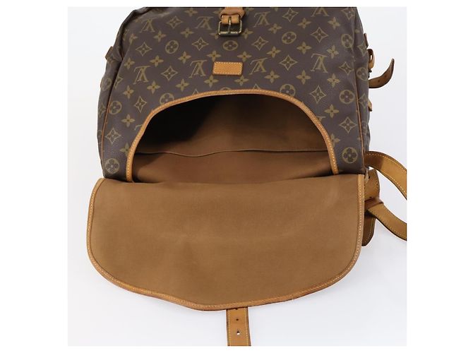 LOUIS VUITTON Borsa a Spalla Monogram Saumur 35 M42254 LV Auth 148638 Monogramma - vista 22