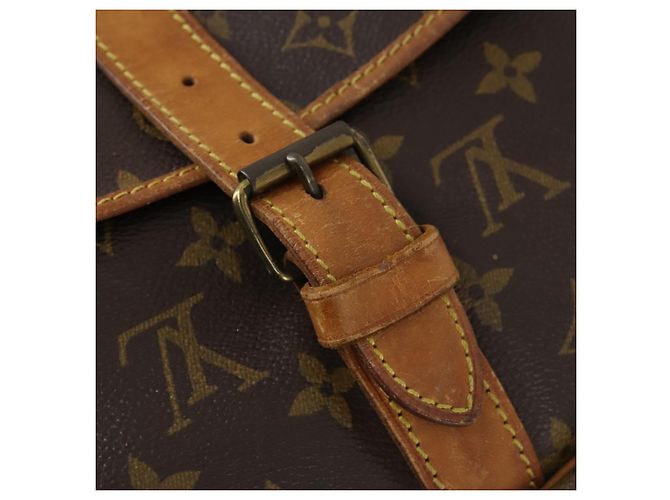 LOUIS VUITTON Borsa a Spalla Monogram Saumur 35 M42254 LV Auth 148638 Monogramma - vista 25