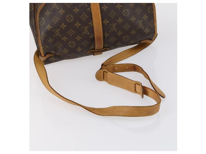 LOUIS VUITTON Borsa a Spalla Monogram Saumur 35 M42254 LV Auth 148638 Monogramma - vista 7