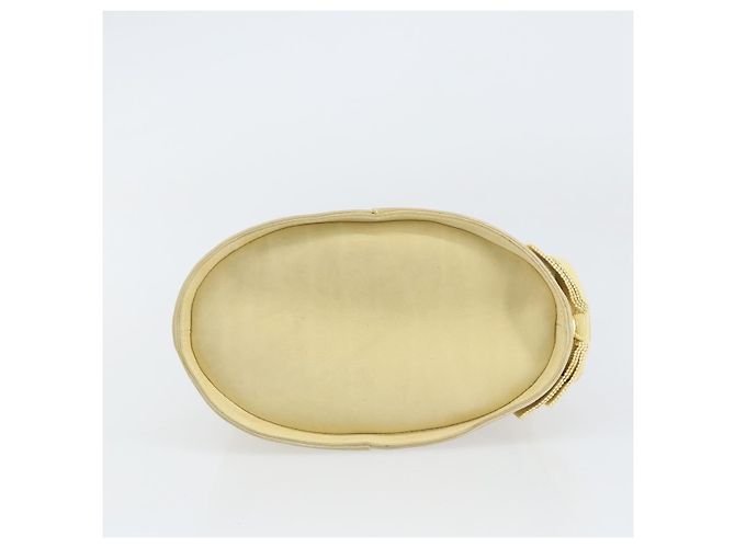Borsa a mano Salvatore Ferragamo in suede giallo oro Auth BA8224 D'oro - vista 5