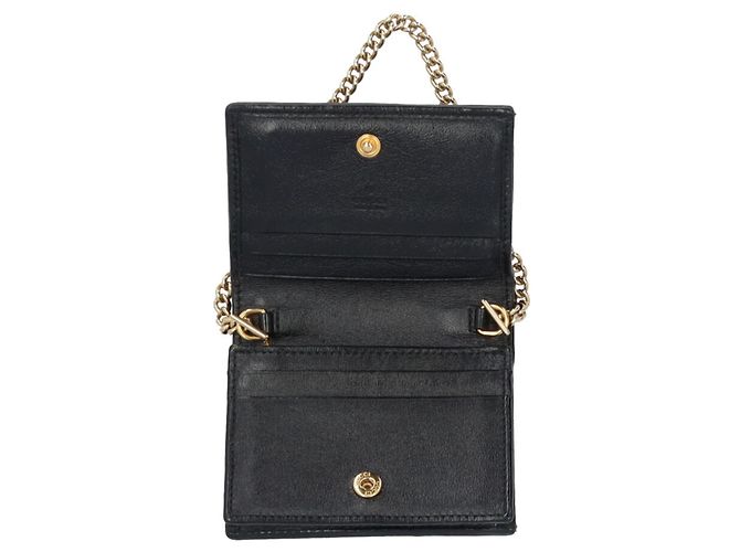 Portafoglio Bifold Gucci Raja Nero - vista 8