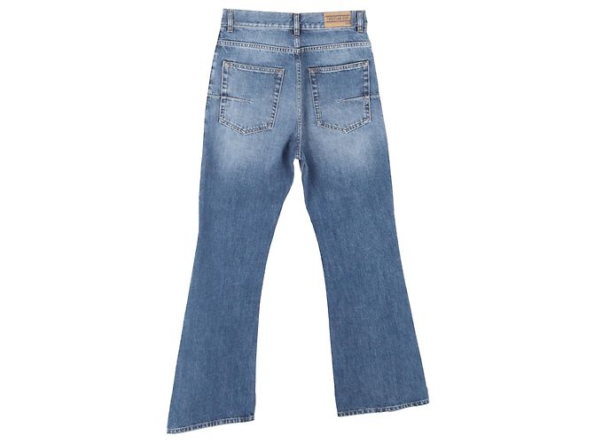 Christian Dior Weite Jeans aus Hellblauem Denim - Ansicht 2