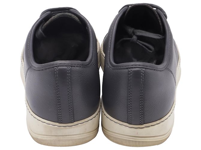 Baskets DBB1 Basses Lanvin en Cuir de Veau Gris - vue 5