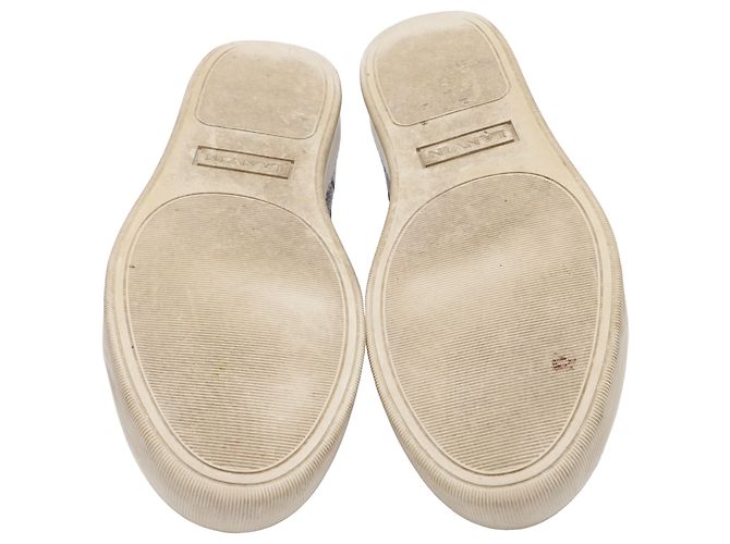Baskets DBB1 Basses Lanvin en Cuir de Veau Gris - vue 6