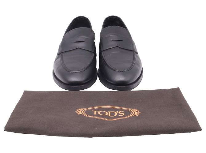 Mocassini Penny Tod's in pelle nera Nero - vista 7