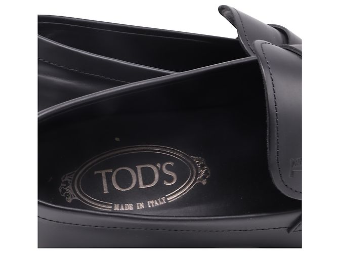 Mocassini Penny Tod's in pelle nera Nero - vista 9