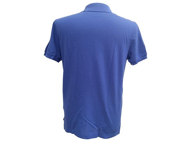Polo Fendi Monster Eyes in cotone blu navy - vista 5