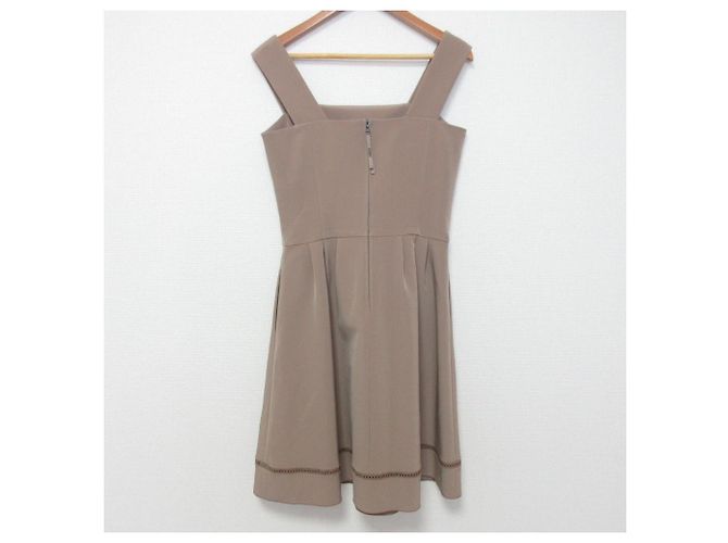 Autre Marque Elegantes Stichkleid FOXEY NEW YORK Braun - Ansicht 2