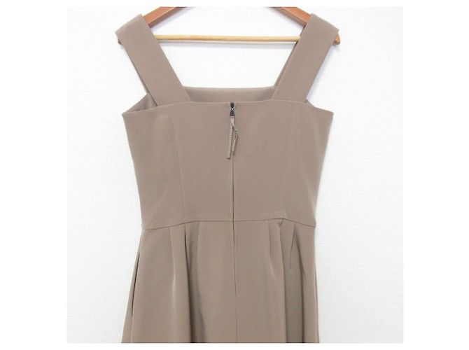 Autre Marque Elegantes Stichkleid FOXEY NEW YORK Braun - Ansicht 4