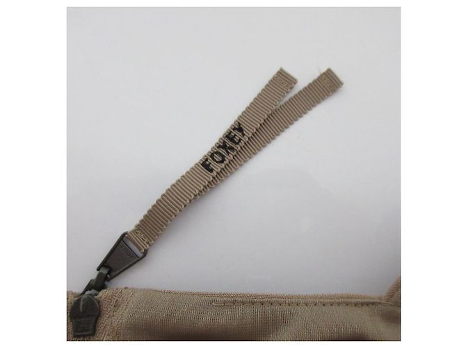 Autre Marque Elegantes Stichkleid FOXEY NEW YORK Braun - Ansicht 8