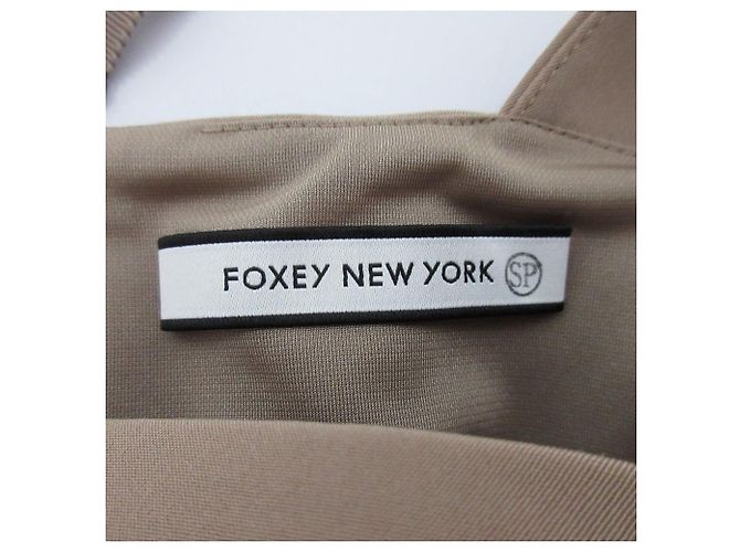 Autre Marque Elegantes Stichkleid FOXEY NEW YORK Braun - Ansicht 9