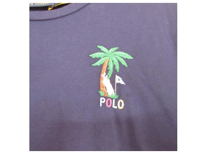 Camiseta de algodón Polo Golf Ralph Lauren Azul Azul marino - vista 4