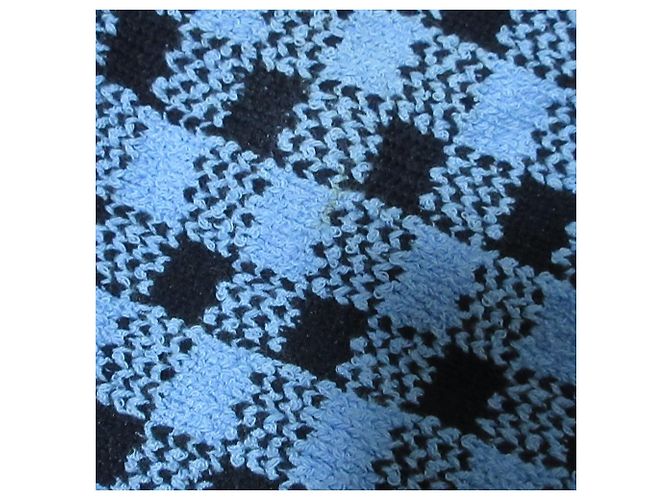 Autre Marque ANAYI Check Strickjacke Blau - Ansicht 10