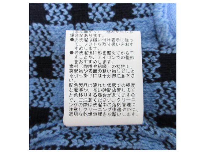 Autre Marque ANAYI Check Strickjacke Blau - Ansicht 8