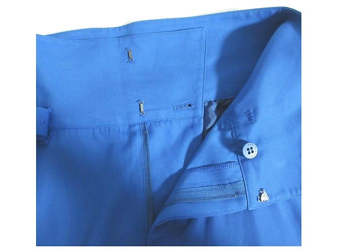 Autre Marque Hochtaillierte, mit Gürtel versehene Hose Martinique - Ansicht 4