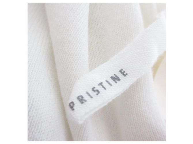 Autre Marque Top sin mangas de punto de algodón orgánico PRISTINE Blanco - vista 5