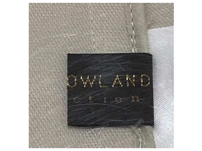 Autre Marque Chaqueta Oxford de algodón Cupra sin cuello de la colección TOMORROWLAND Beige - vista 5