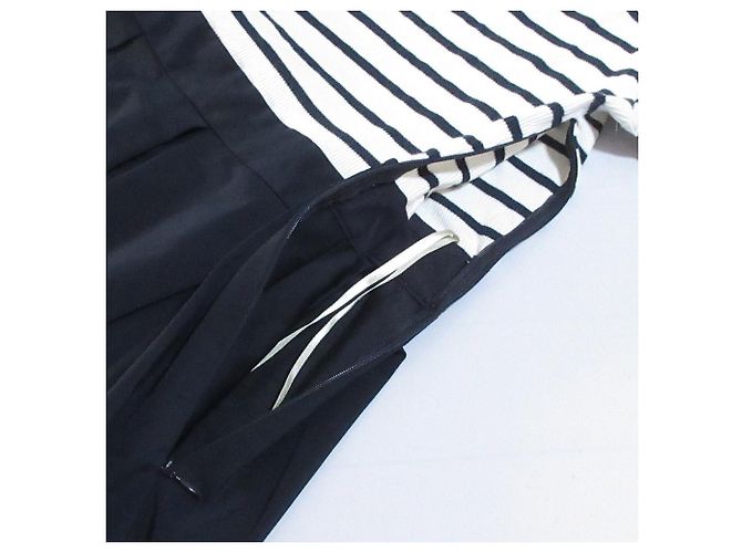 Autre Marque BLUE LABEL CRESTBRIDGE Docking Dress White Navy blue - view 11