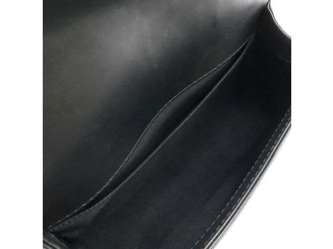 Borsa a Spalla Matelassé Wild Stitch Chanel Boy 25 Nero - vista 6