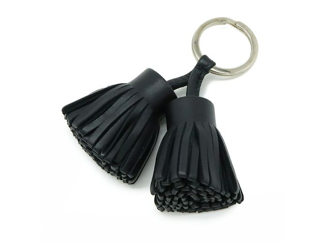 Ring Hermès Portachiavi Hermes Carmen Unodos Nero - vista 2