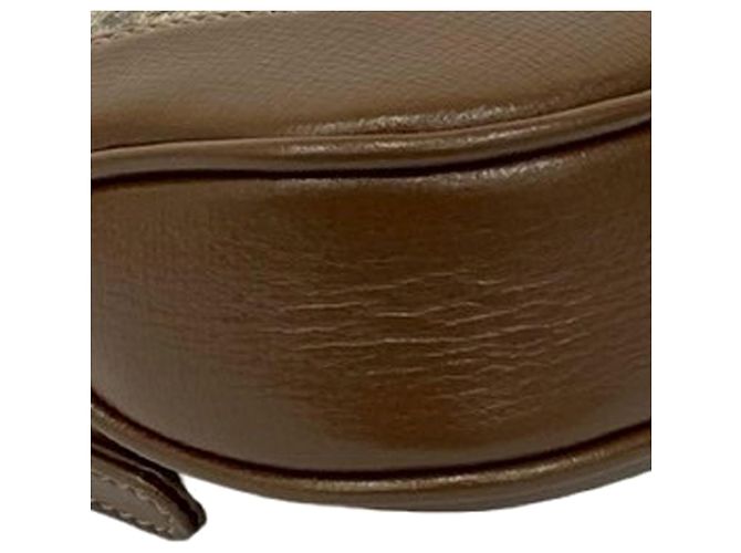 Gucci Mini GG Supreme Web Jackie 1961 Crossbody Marrone Beige - vista 8
