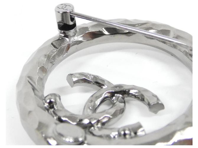 Spilla in cristallo argento Chanel AB7324 - vista 3