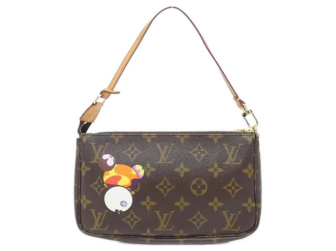 Pochette Accessori Monogram Panda Louis Vuitton Marrone - vista 2