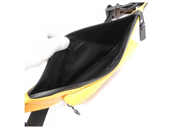 Bum bag Monogram Storm Slope di Louis Vuitton Nero Arancione - vista 7