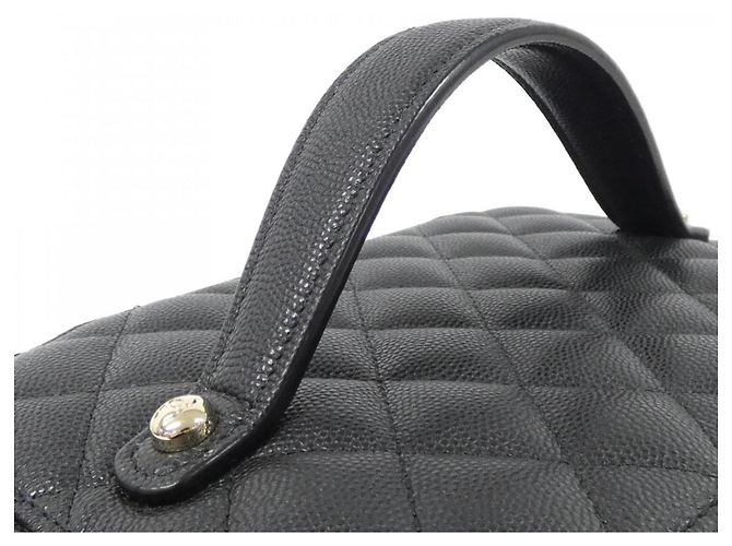 Borsa Chanel Timeless Classic Line AP2573 Nero - vista 4