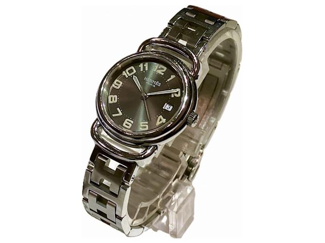 Reloj de pulsera Hermès Pullman Plata - vista 2