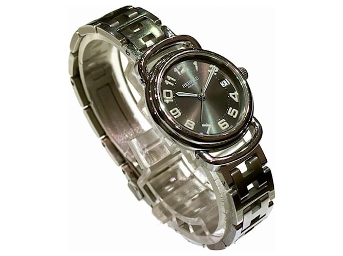 Reloj de pulsera Hermès Pullman Plata - vista 3