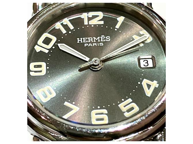Reloj de pulsera Hermès Pullman Plata - vista 4