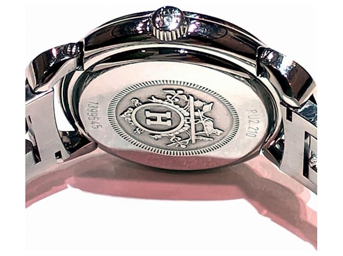 Reloj de pulsera Hermès Pullman Plata - vista 5