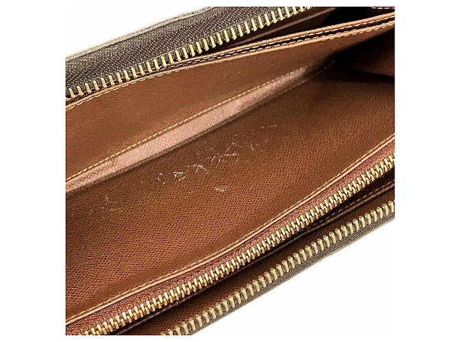 Cartera bi-fold Zippy Louis Vuitton marrón Castaño - vista 8