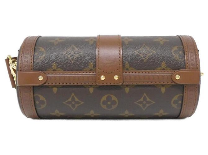Borsa a Spalla Papillon Trunk Monogramma Louis Vuitton Marrone - vista 2