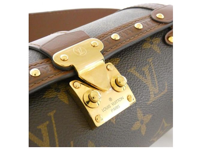 Borsa a Spalla Papillon Trunk Monogramma Louis Vuitton Marrone - vista 4