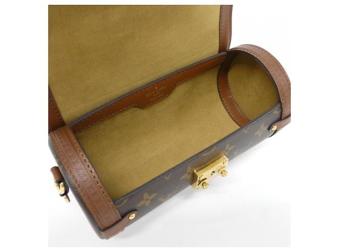Borsa a Spalla Papillon Trunk Monogramma Louis Vuitton Marrone - vista 6