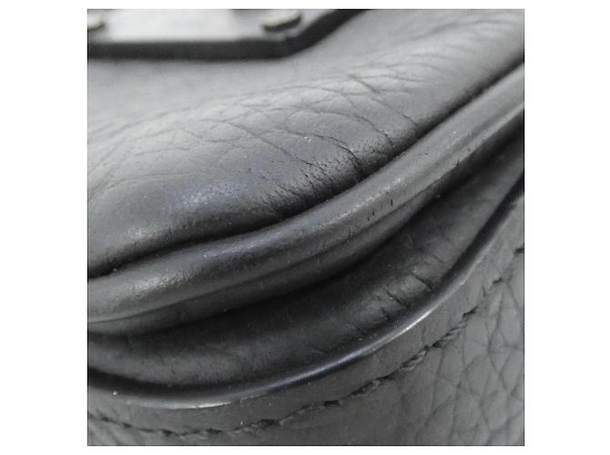 Borsa a spalla verticale indossabile S-Lock in Monogram Taurillon Louis Vuitton Nero Monogramma - vista 3