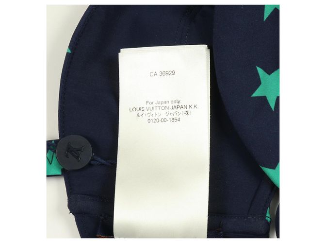 Parte inferior de bikini de nylon Louis Vuitton Verde Azul marino - vista 5