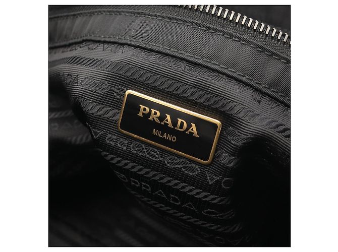 Borsa Tote Trompe L'oeil Cayet di Prada Nero Multicolore - vista 4