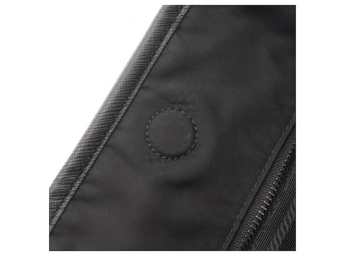 Borsa Tote Trompe L'oeil Cayet di Prada Nero Multicolore - vista 8