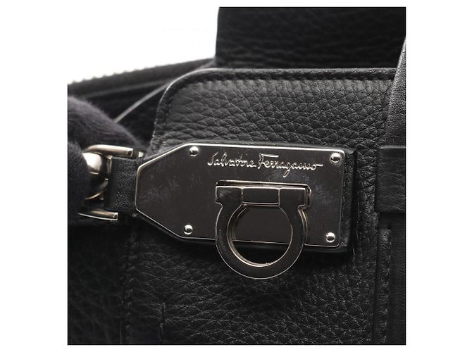 Borsa Gancini Salvatore Ferragamo Nero - vista 5