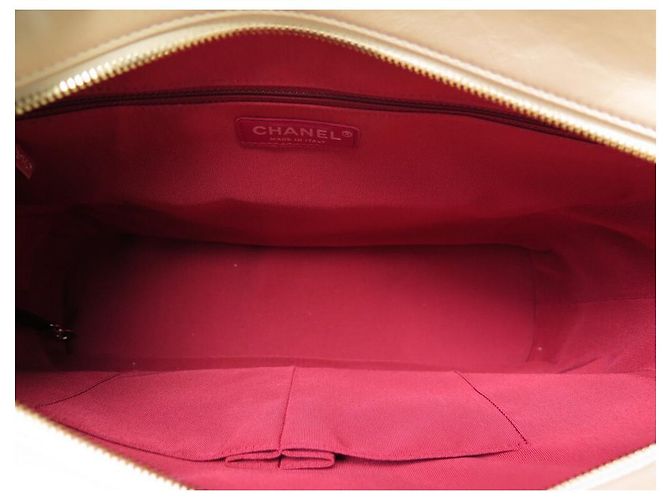 NUOVO BORSO A MANO CHANEL GABRIELLE GM IN PELLE QUILTED CON TRACOLLA Beige - vista 11