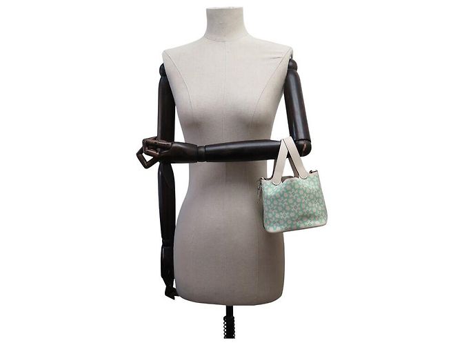 Hermès NUOVA BORSA HERMES PICOTIN 14 LOCK MICRO LUCKY DAISY SWIFT NATA VERDE - vista 8