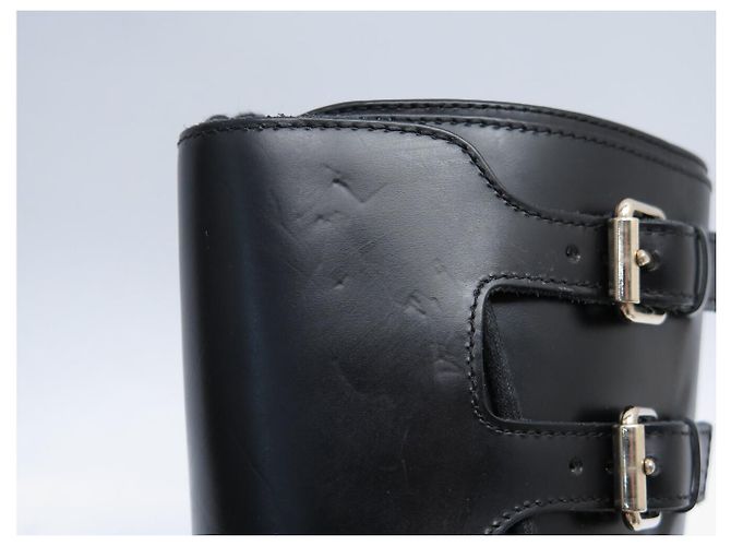 BOTINES VALENTINO ROCKSTUD RANGERS CON TIRAS 36 IT 37 FR BOTAS DE COMBATE Negro - vista 14
