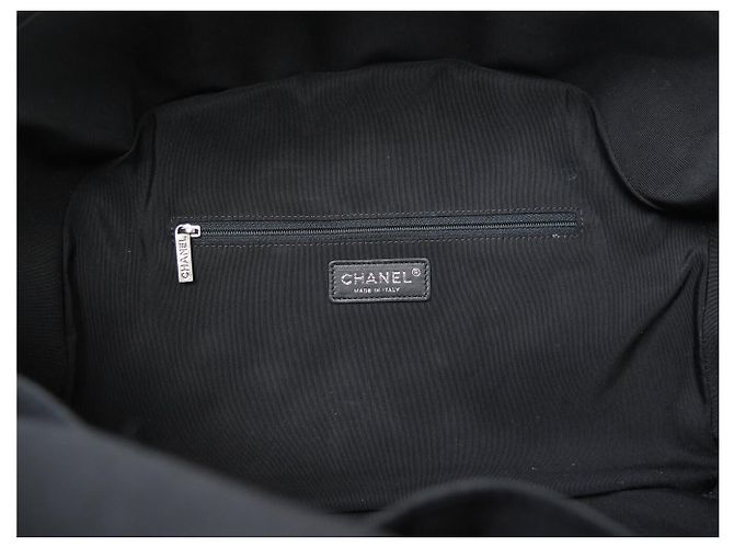 NUOVA BORSA A MANO CHANEL BOWLING AIRLINES WEEKEND IN PELLE QUILTED NERA Nero - vista 10