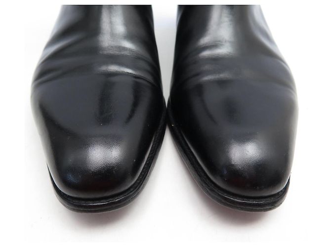 JM WESTON 471 CLARIDGE BOOTS 8.5D 42.5 LEATHER SHOE TREE - view 4