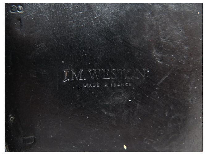 JM WESTON 471 CLARIDGE BOOTS 8.5D 42.5 LEATHER SHOE TREE - view 7